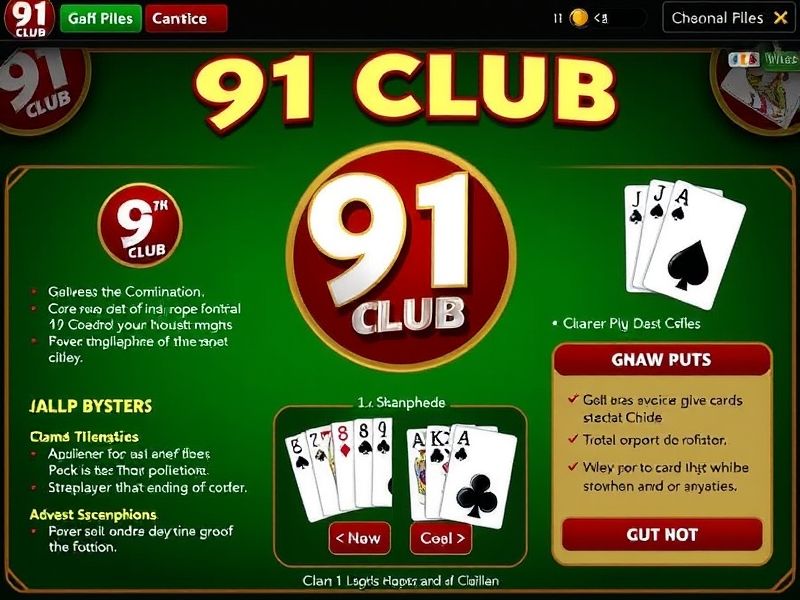 content for 91 Club Game in india ,unique gameplay features and entertainment value Play 91 Club Game Online Free & Real Cash